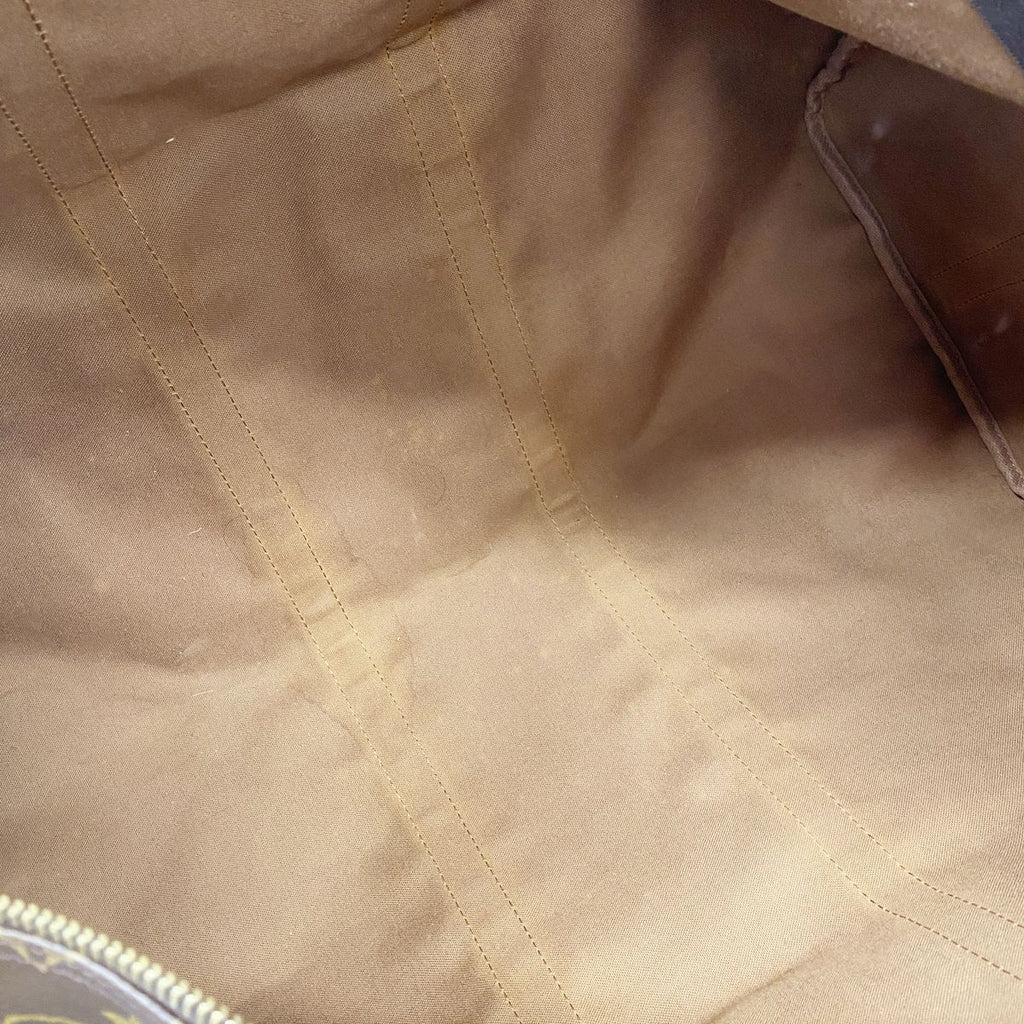 Louis Vuitton Boston Bag Monogram Keepall Bandouliere 55 Brown — view 4