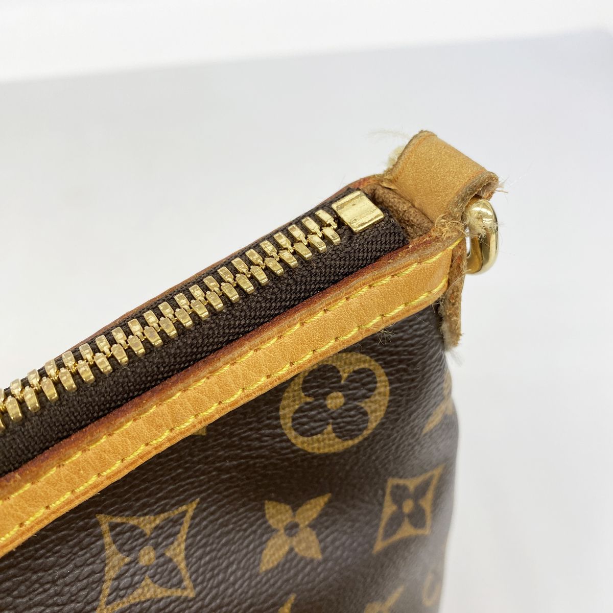 Louis Vuitton Handbag Monogram Palermo PM Brown 2-Way Bag — view 8