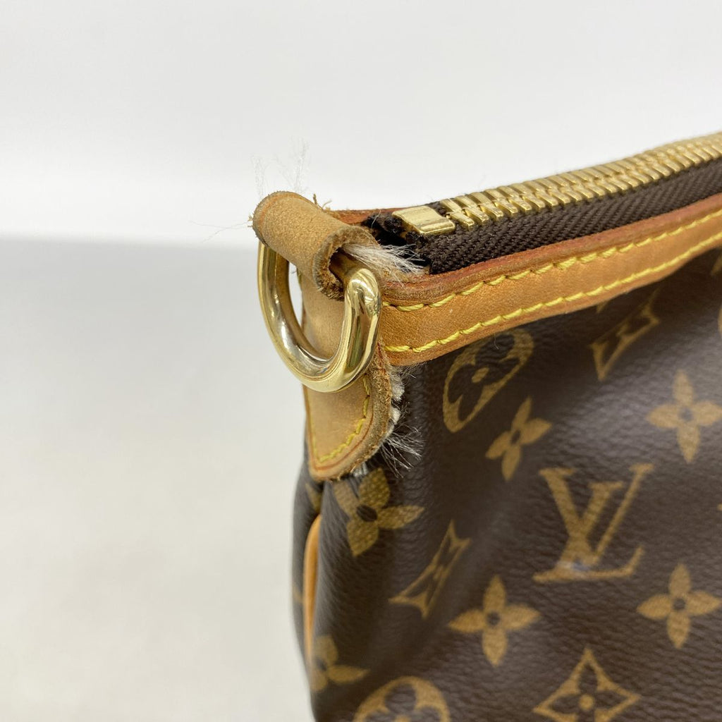 Louis Vuitton Handbag Monogram Palermo PM Brown 2-Way Bag — view 7