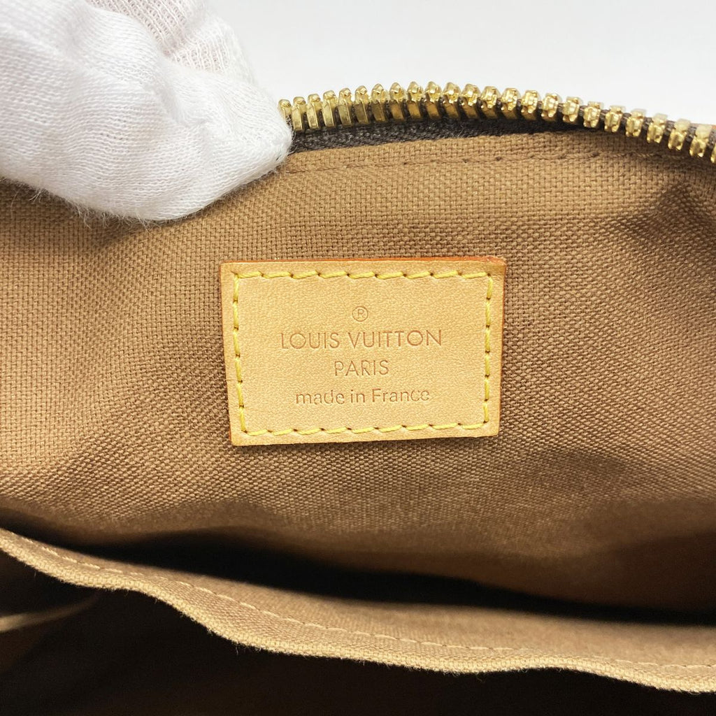 Louis Vuitton Handbag Monogram Palermo PM Brown 2-Way Bag — view 5