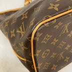 Louis Vuitton Handbag Monogram Palermo PM Brown 2-Way Bag — view 6