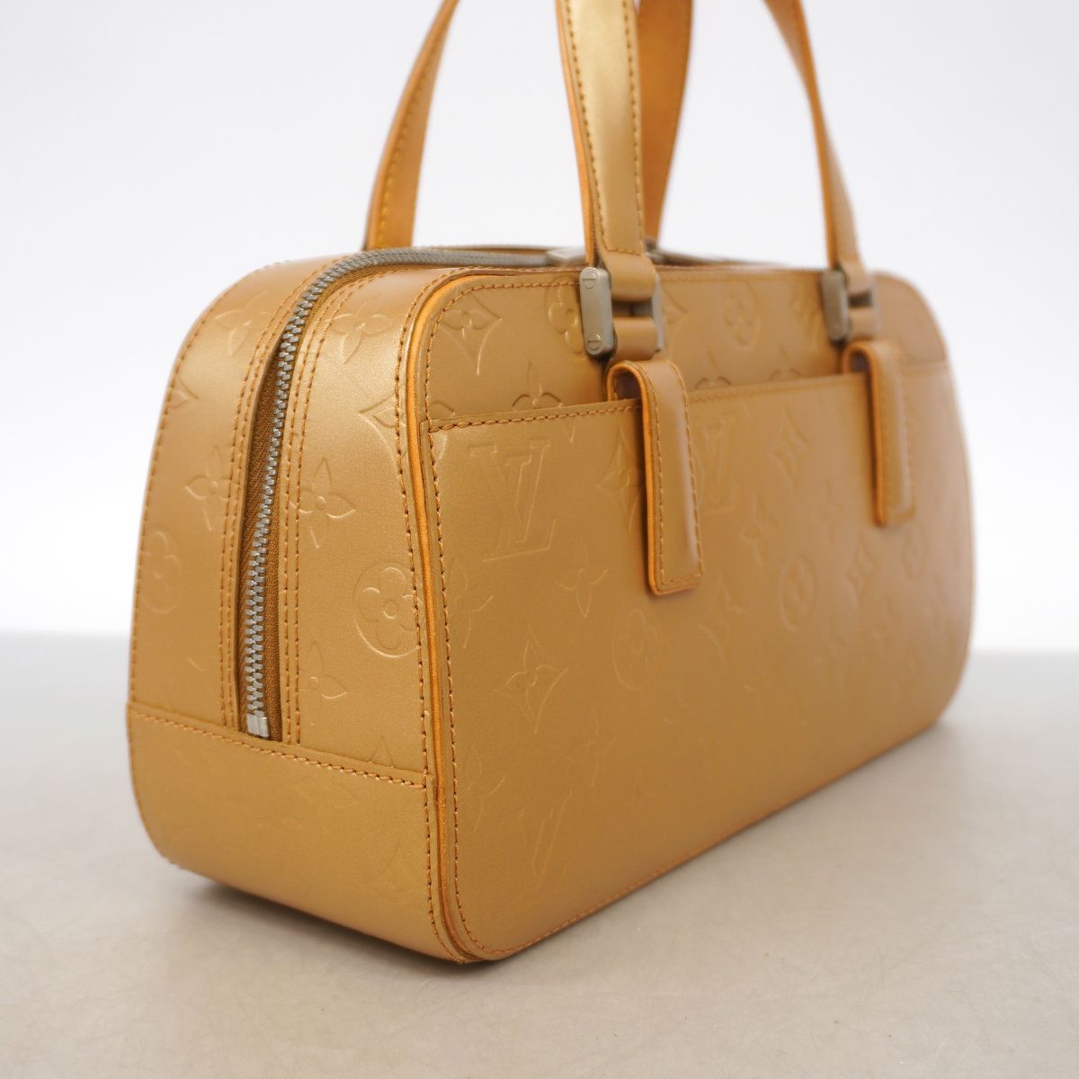 Louis Vuitton Handbag Monogram Matt Shelton Ambre — view 2
