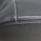 Hermes Shoulder Bag News PM Taurillon Clemence Black Silver — view 6