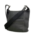 Hermes Shoulder Bag News PM Taurillon Clemence Black Silver