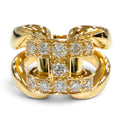 Hermes History Diamond Ring Yellow Gold 52 JP