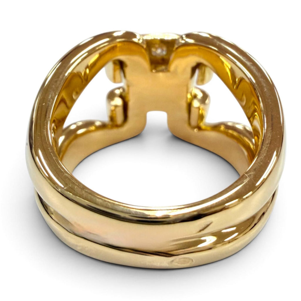 Hermes History Diamond Ring Yellow Gold 52 JP — view 3