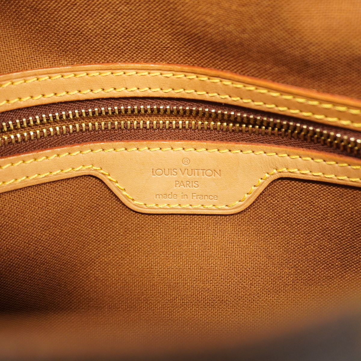 Louis Vuitton Shoulder Bag Monogram Mini Looping Brown — view 5