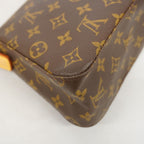 Louis Vuitton Shoulder Bag Monogram Mini Looping Brown — view 6