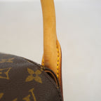 Louis Vuitton Shoulder Bag Monogram Mini Looping Brown — view 8