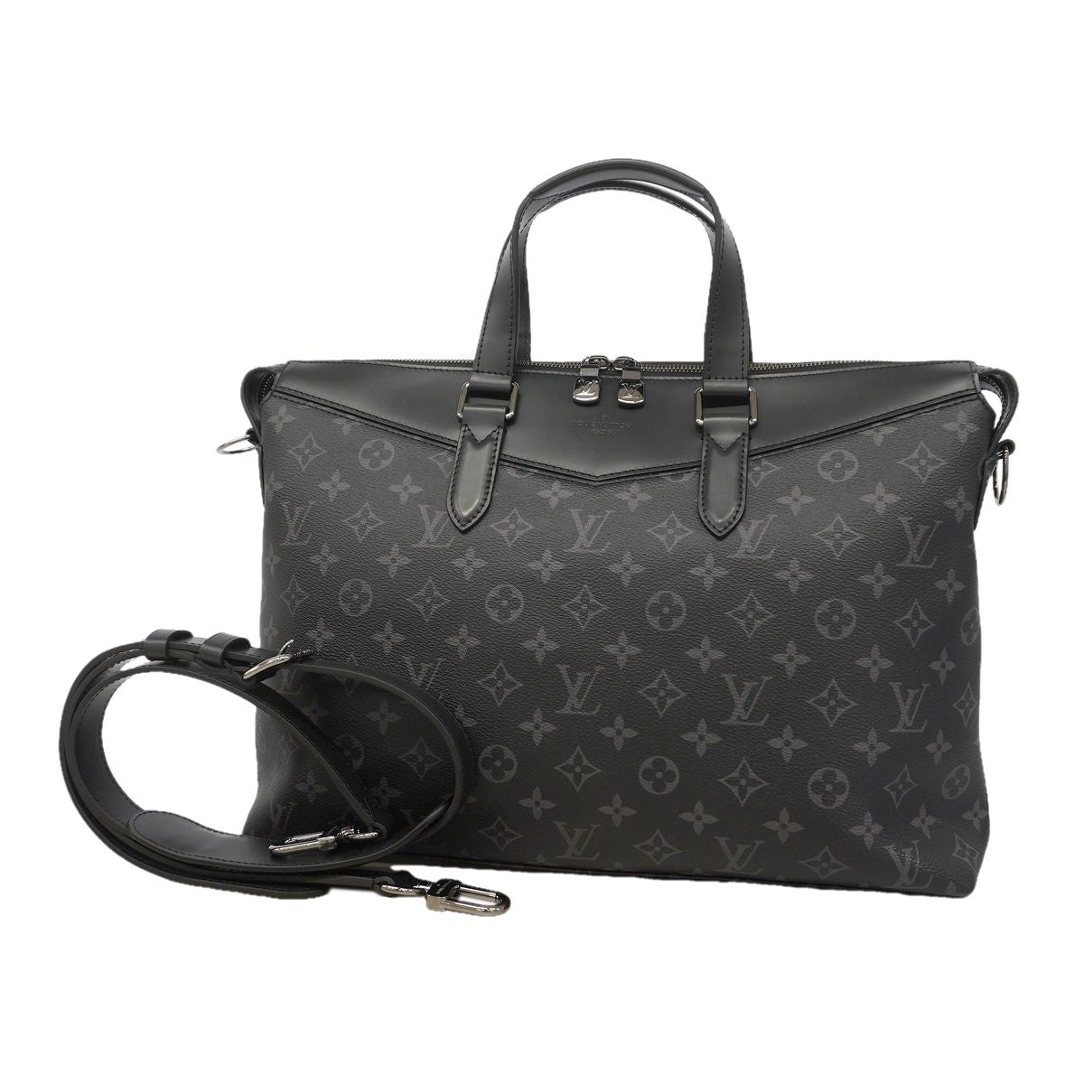 Louis Vuitton Business Bag Monogram Eclipse Explorer Black 2-Way Bag