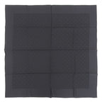 Louis Vuitton Carre Monaco Monogram Silk 100% Scarf Black