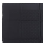 Louis Vuitton Carre Monaco Monogram Silk 100% Scarf Black — view 3