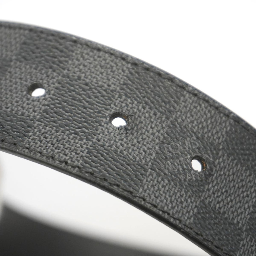 Louis Vuitton Belt Damier Graphite Ceinture LV Initial Black — view 3
