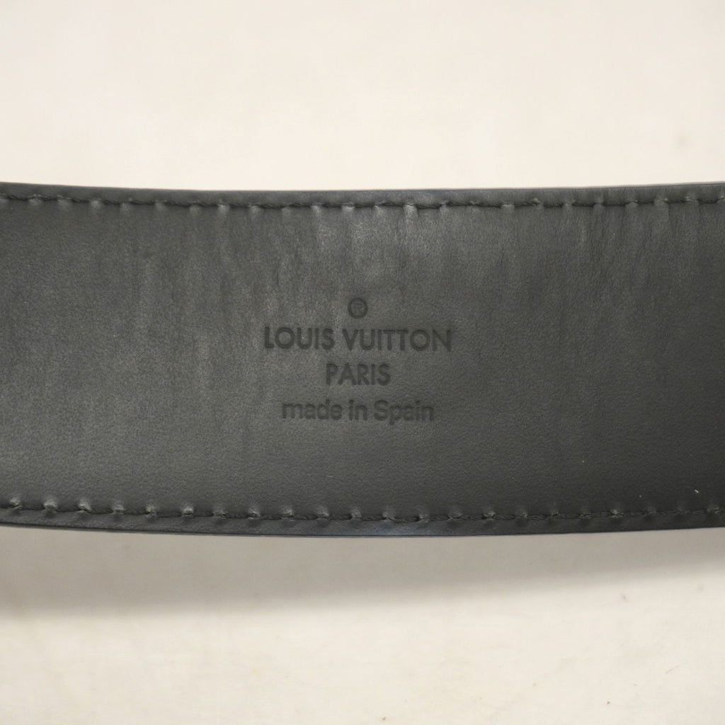Louis Vuitton Belt Damier Graphite Ceinture LV Initial Black — view 2