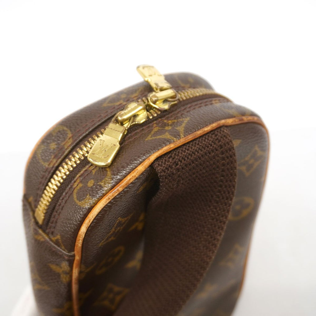 Louis Vuitton Belt Bag Monogram Pochette Gange Brown — view 7