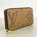 Louis Vuitton Wallet Monogram Giant Reverse Zippy Brown — view 2