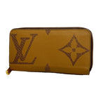 Louis Vuitton Wallet Monogram Giant Reverse Zippy Brown