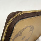 Louis Vuitton Wallet Monogram Giant Reverse Zippy Brown — view 6