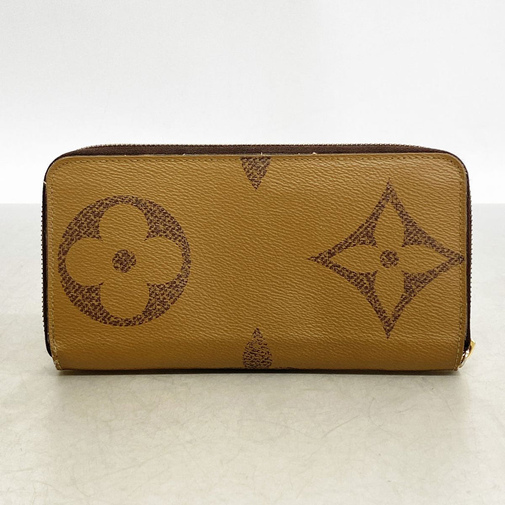 Louis Vuitton Wallet Monogram Giant Reverse Zippy Brown — view 8