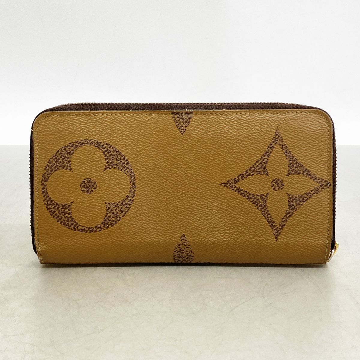 Louis Vuitton Wallet Monogram Giant Reverse Zippy Brown — view 8