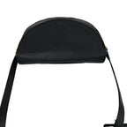 Saint Laurent Vintage YSL Logo Stitch Leather Shoulder Bag Black — view 4