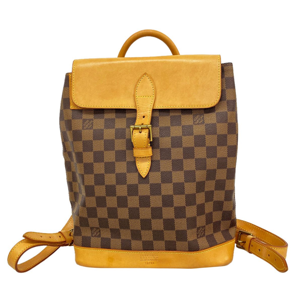 Louis Vuitton Backpack Damier Harlequin Ebene