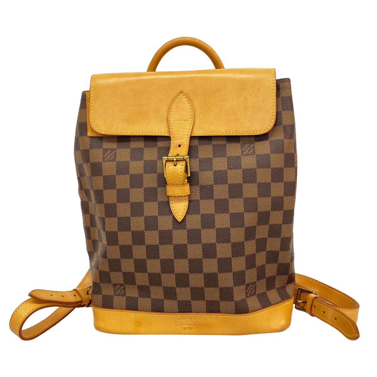 Louis Vuitton Backpack Damier Harlequin Ebene