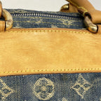 Louis Vuitton Handbag Monogram Denim Neo Speedy Blue — view 7
