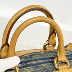 Louis Vuitton Handbag Monogram Denim Neo Speedy Blue — view 6