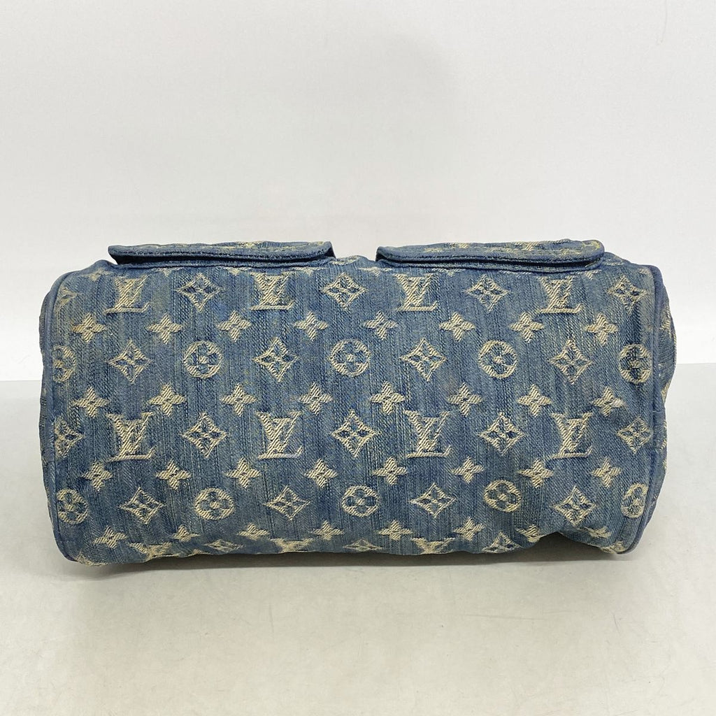 Louis Vuitton Handbag Monogram Denim Neo Speedy Blue — view 3