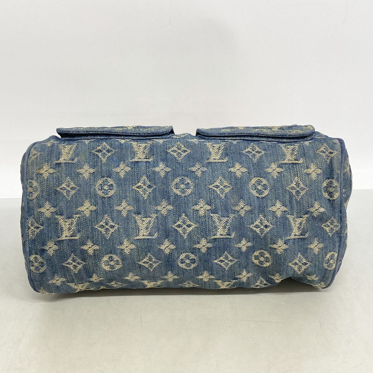 Louis Vuitton Handbag Monogram Denim Neo Speedy Blue — view 3