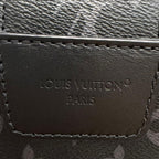Louis Vuitton Dopp Kit Monogram Eclipse Travel Pouch Second Black — view 8