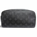 Louis Vuitton Dopp Kit Monogram Eclipse Travel Pouch Second Black