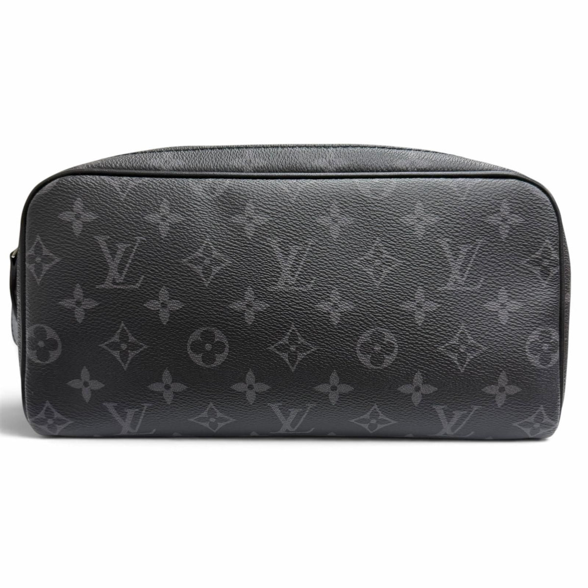 Louis Vuitton Dopp Kit Monogram Eclipse Travel Pouch Second Black