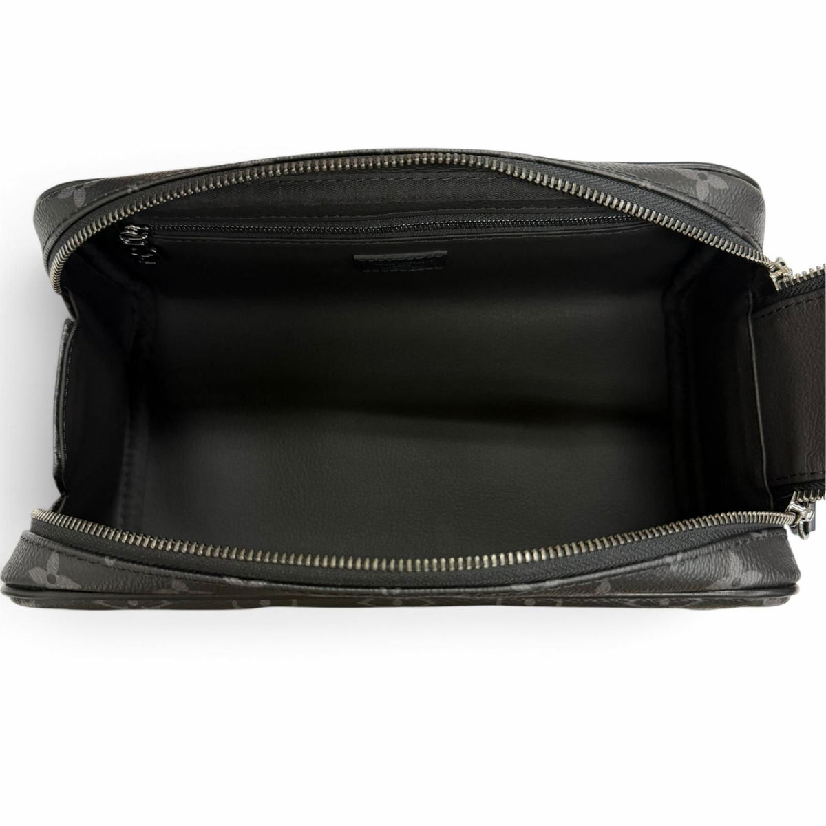 Louis Vuitton Dopp Kit Monogram Eclipse Travel Pouch Second Black — view 5