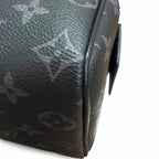 Louis Vuitton Dopp Kit Monogram Eclipse Travel Pouch Second Black — view 6