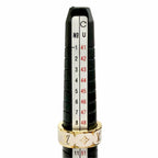 Louis Vuitton Flight Mode Ring Nano Glam Enamel Blanc Monogram Flower — view 6