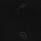Hermes Bob Debbie Charm's Cashmere 100% Bucket Hat Black 58 — view 7