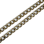 Chanel CC Logo Rhinestone Chain Pendant Gold Black — view 5