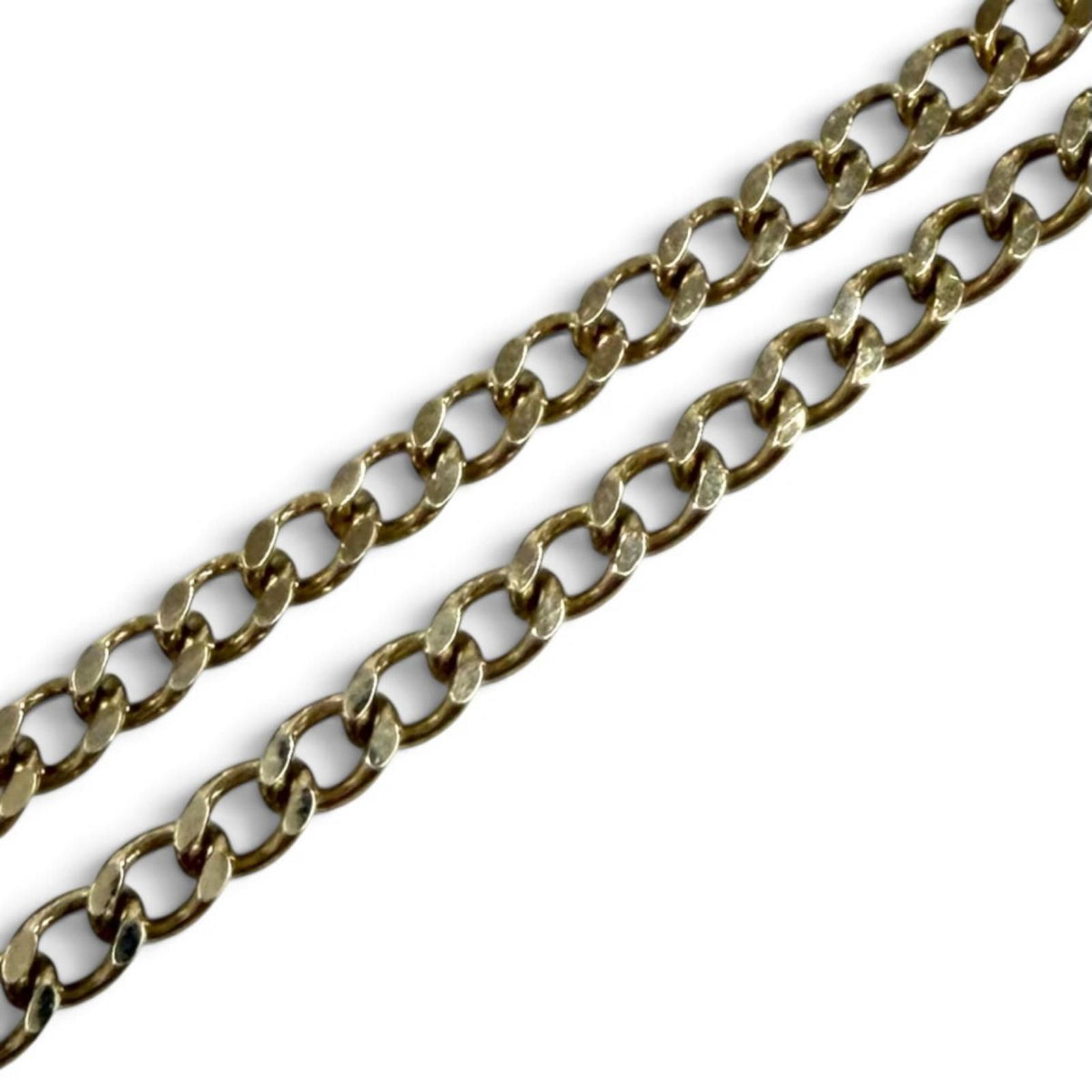 Chanel CC Logo Rhinestone Chain Pendant Gold Black — view 5
