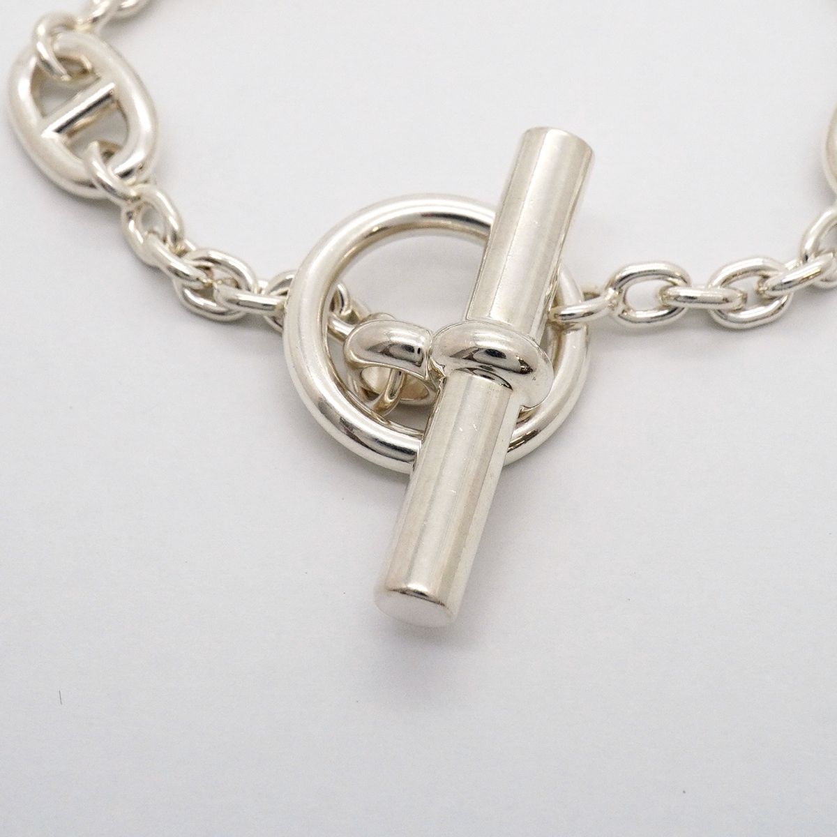 Hermes Bracelet Chaine D'ancre Farandole 925 Sterling Silver — view 4