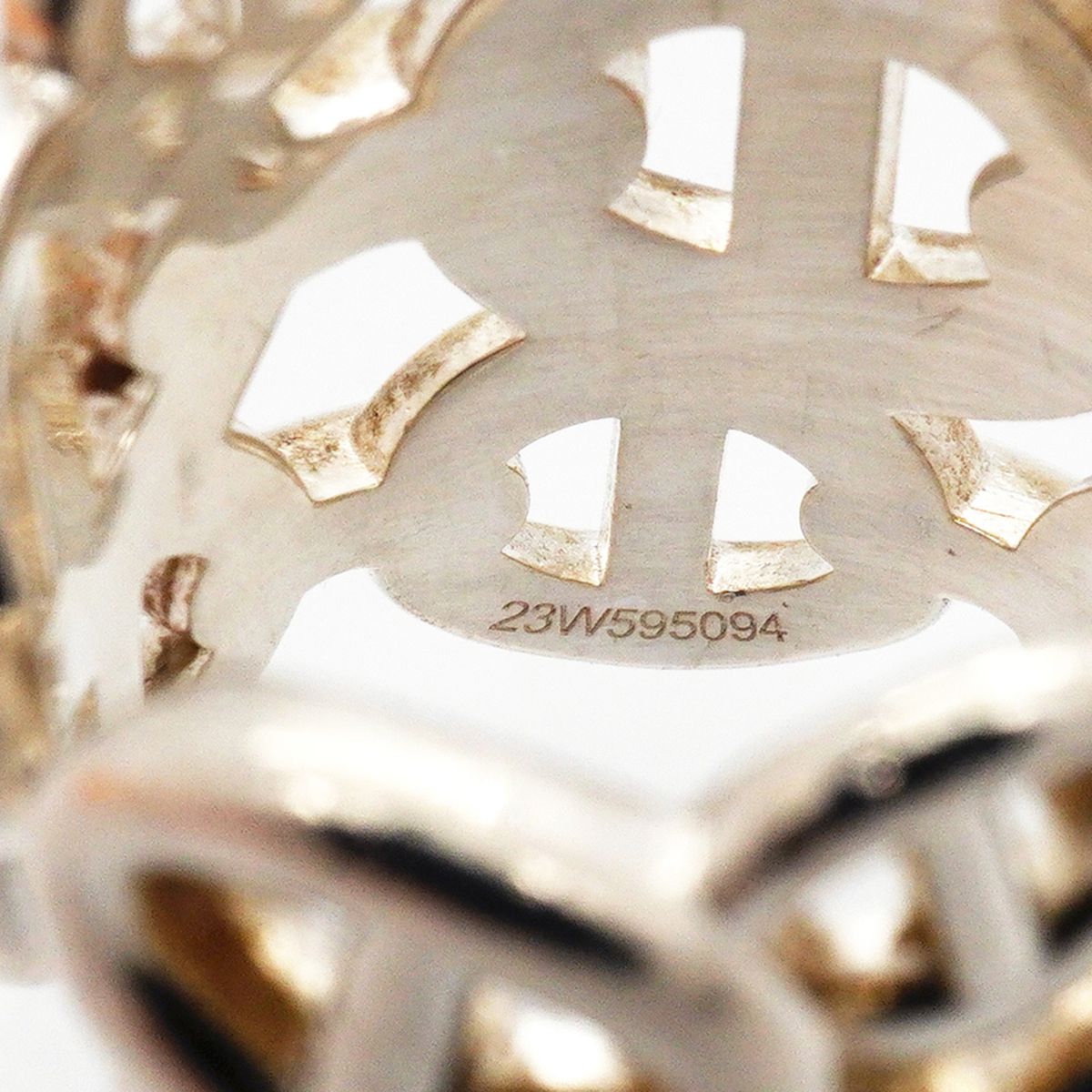 Hermes Ring Enchainee Chaine D'ancre 925 Sterling Silver — view 6
