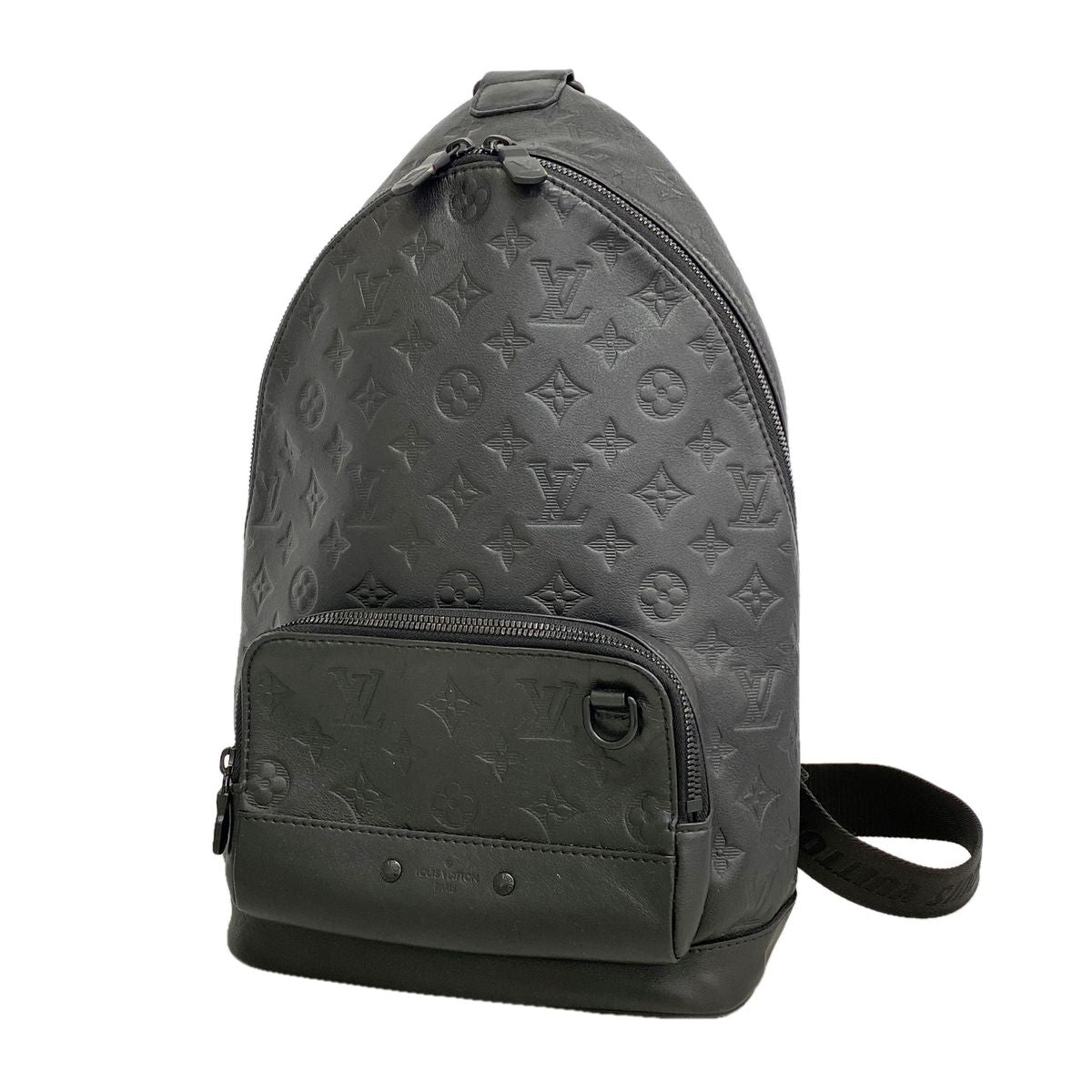 Louis Vuitton Belt Bag Monogram Shadow Racer Black