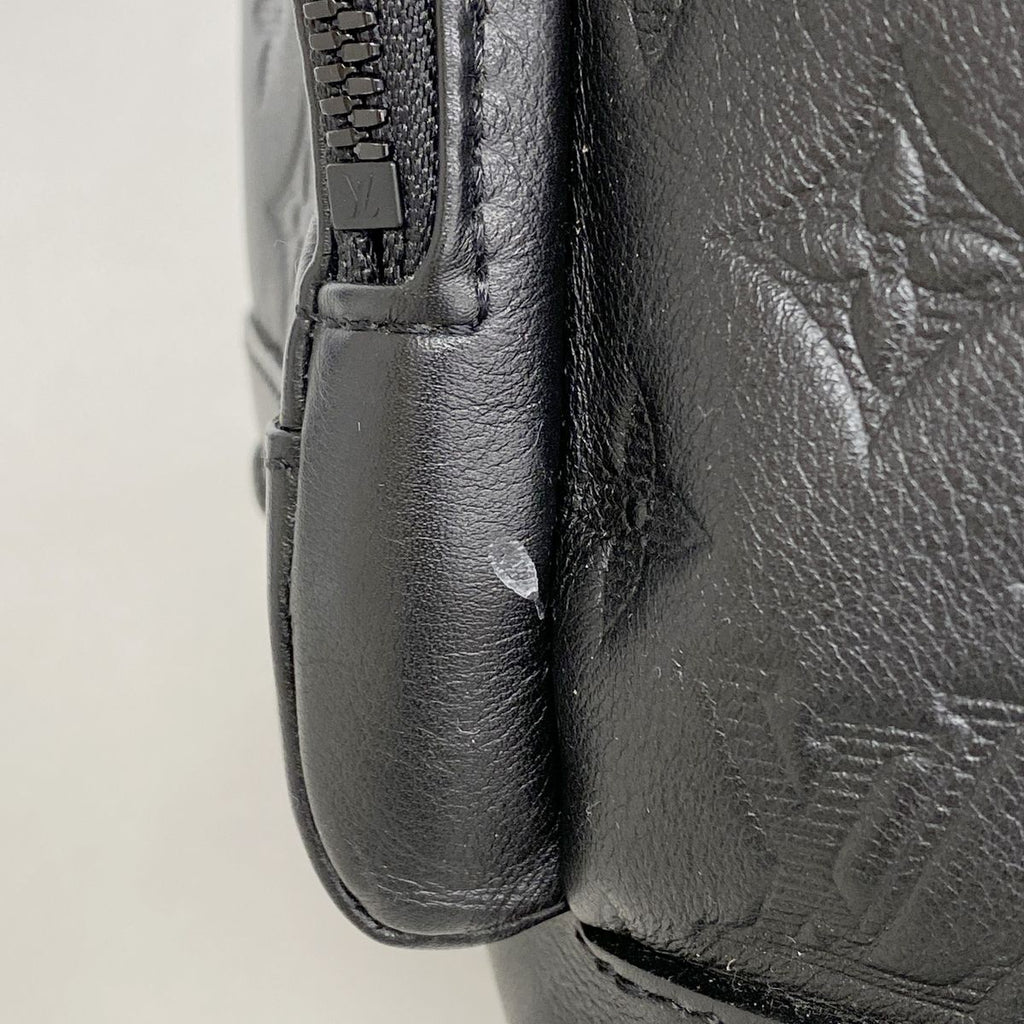 Louis Vuitton Belt Bag Monogram Shadow Racer Black — view 8