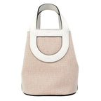Hermes Handbag in the Loop 18 Toile H New White Silver — view 7