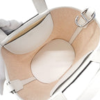 Hermes Handbag in the Loop 18 Toile H New White Silver — view 4
