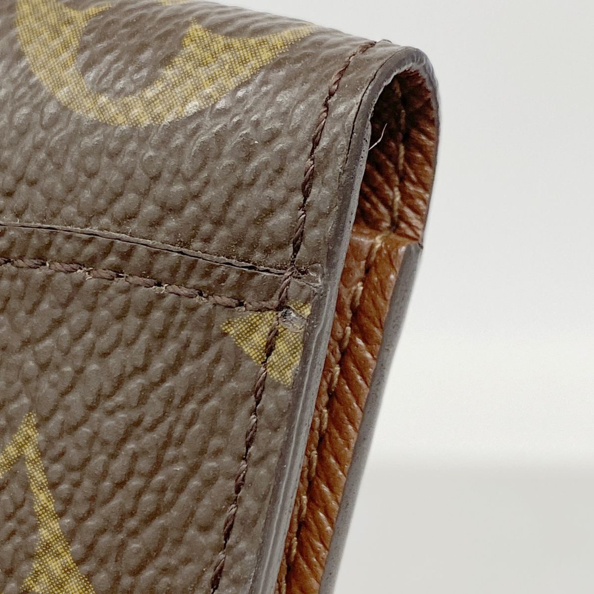 Louis Vuitton Card Case Monogram Pocket Organizer Brown — view 8