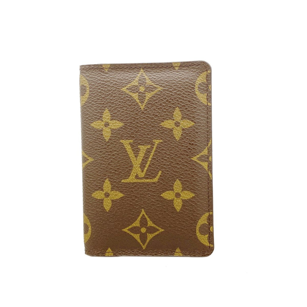 Louis Vuitton Card Case Monogram Pocket Organizer Brown