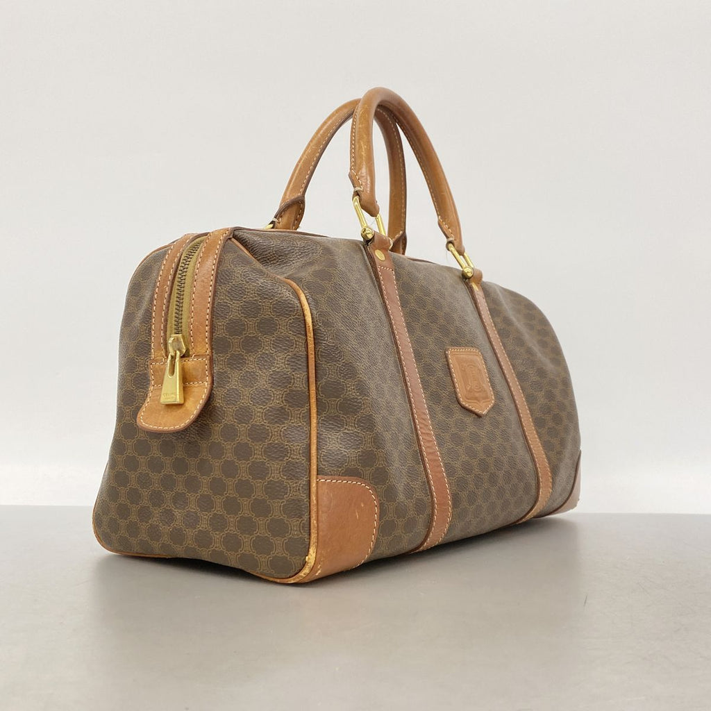 Celine Handbag Macadam Brown Gold — view 2