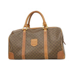 Celine Handbag Macadam Brown Gold